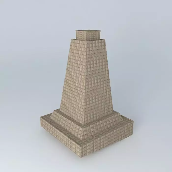 Case De Degaule Free 3D model_0