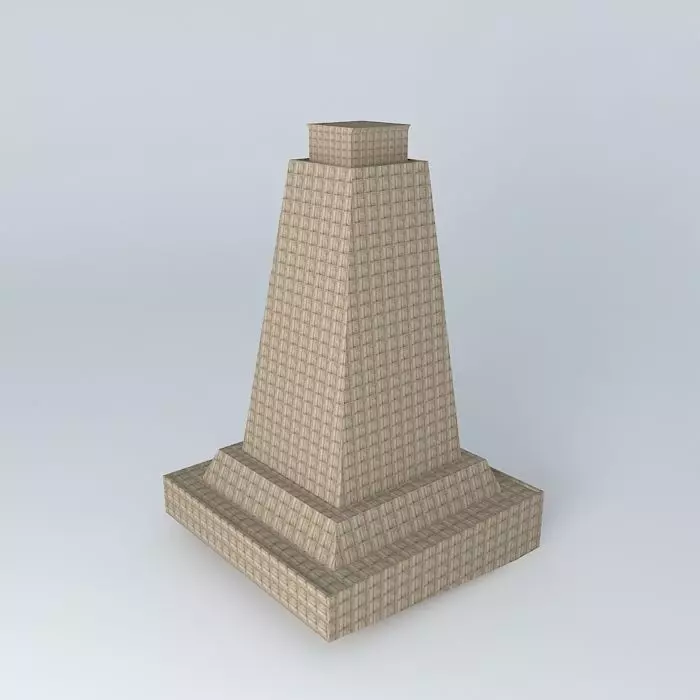 Case De Degaule Free 3D model_0