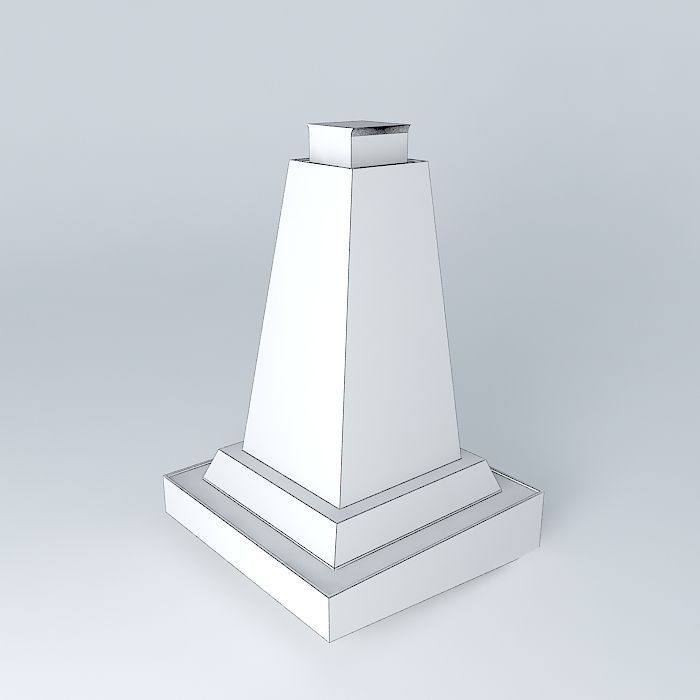 Case De Degaule Free 3D model_3