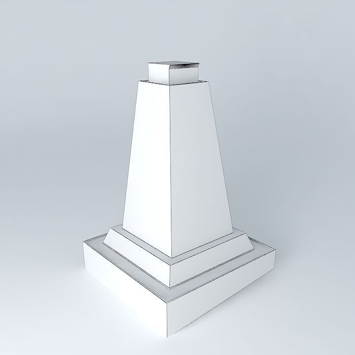 Case De Degaule Free 3D model_4