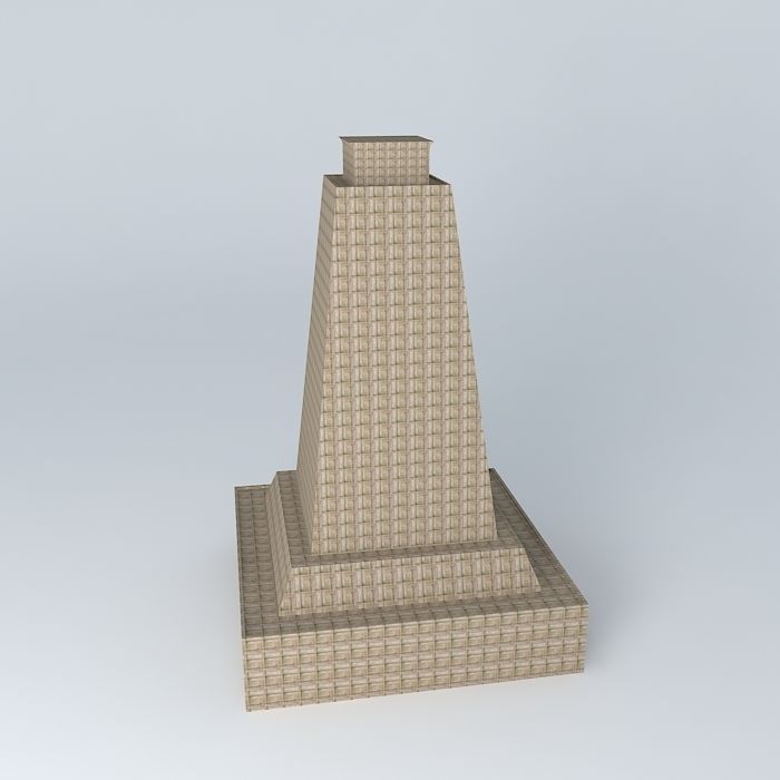 Case De Degaule Free 3D model_2