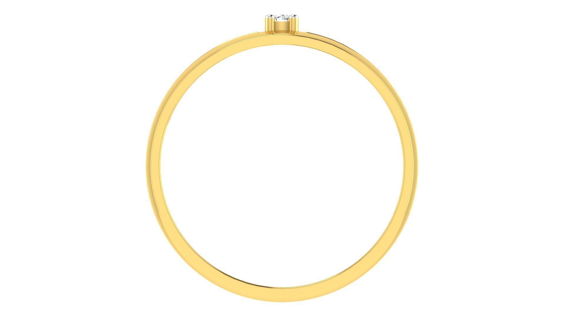 Couple Band Ring 3dm stl render detail 3D print model_6