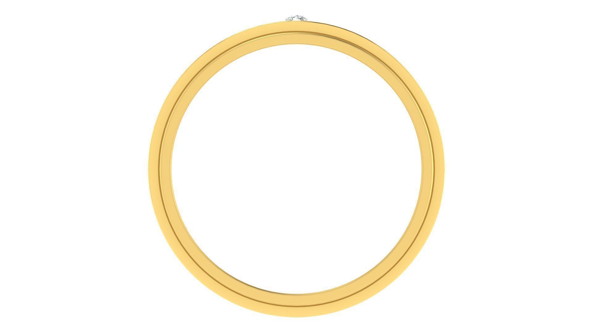 Couple Band Ring 3dm stl render detail 3D print model_6