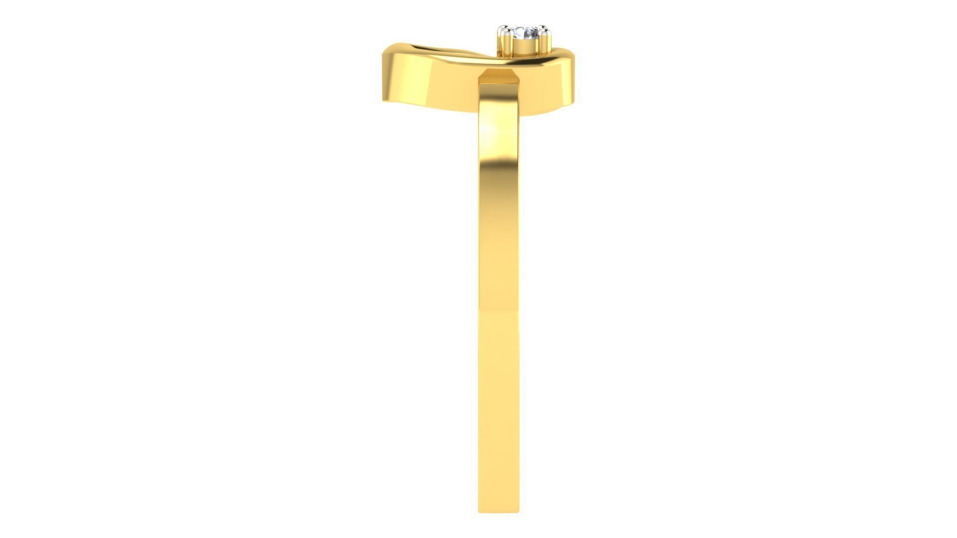 Couple Band Ring 3dm stl render detail 3D print model_5