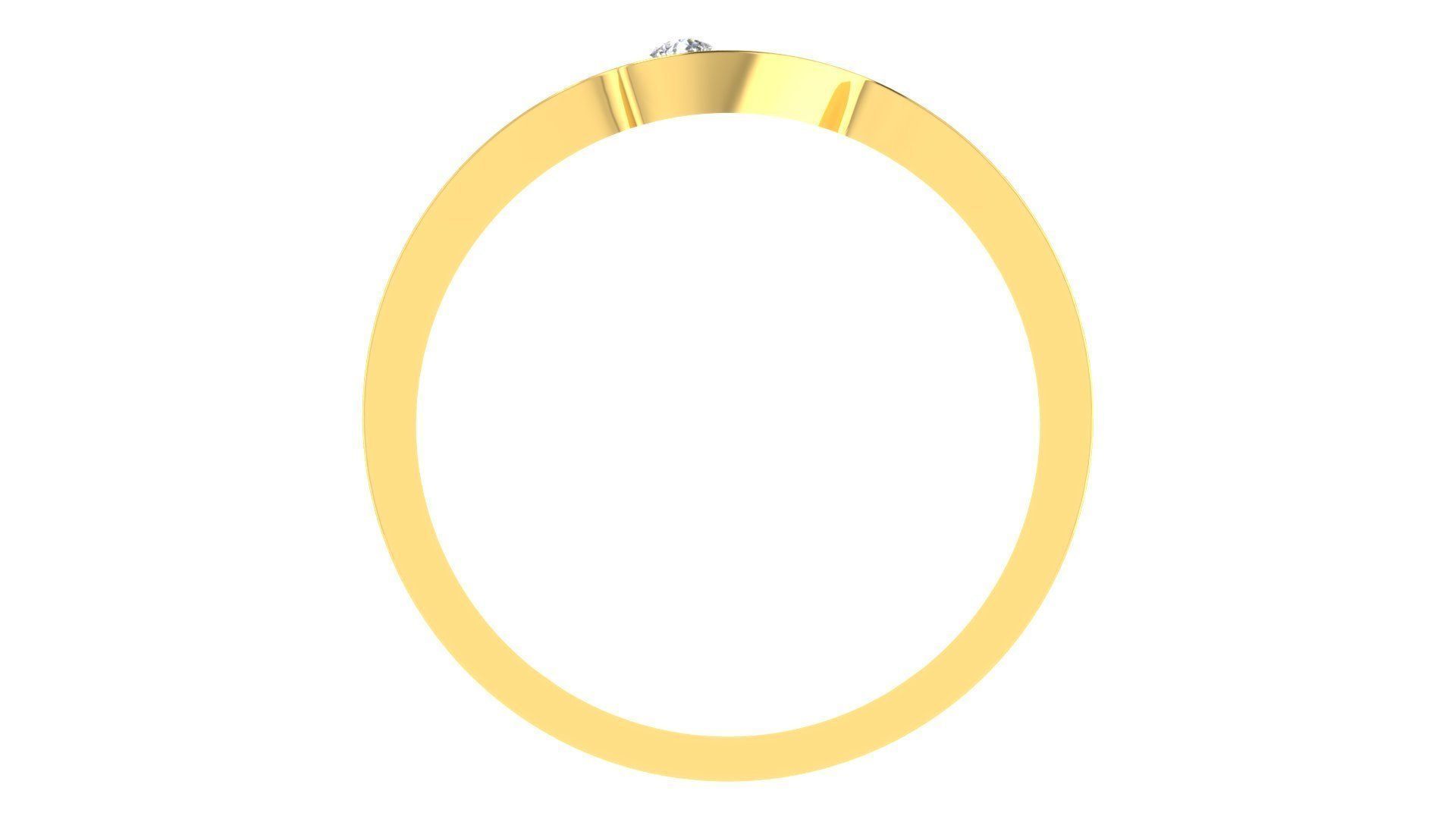 Couple Band Ring 3dm stl render detail 3D print model_4