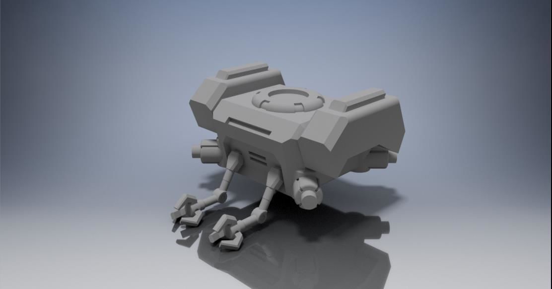 Construction Mech 3D print model_4