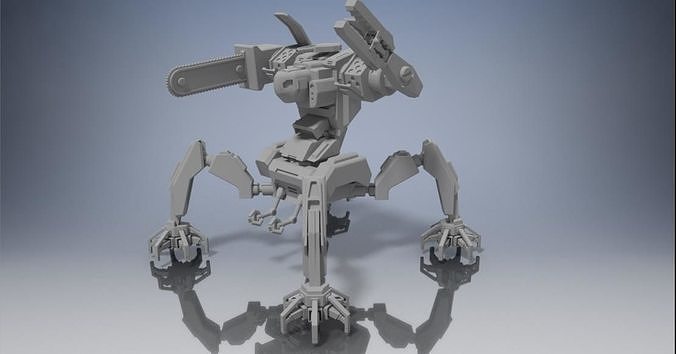Construction Mech 3D print model