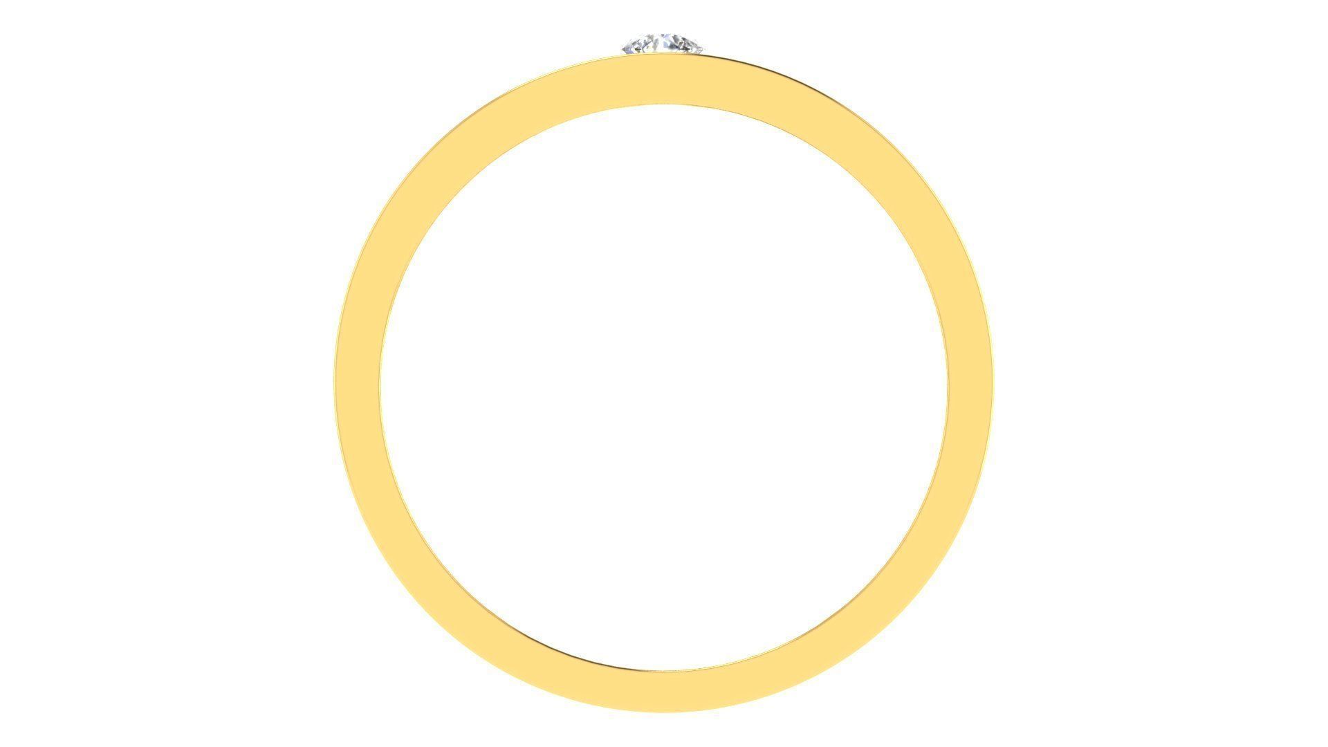 Couple Band Ring 3dm stl render detail 3D print model_3