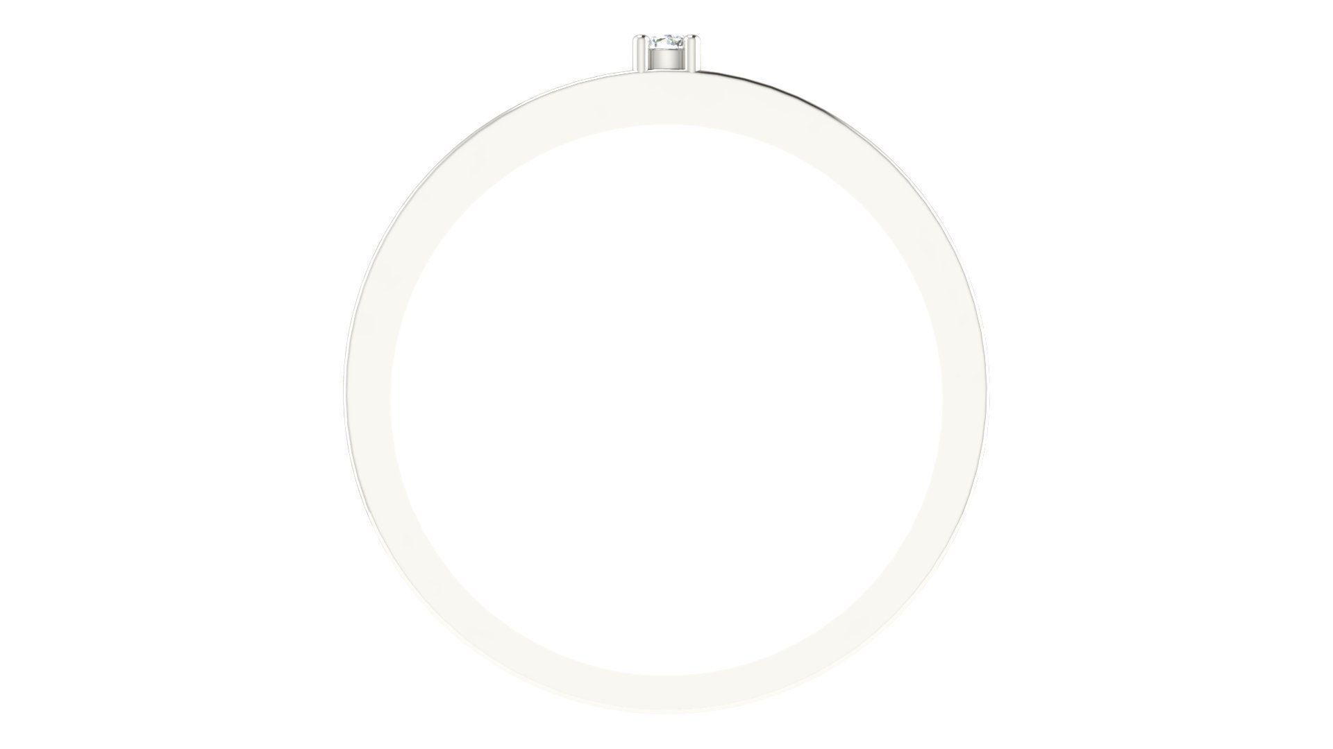 Couple Band Ring 3dm stl render 3D print model_4