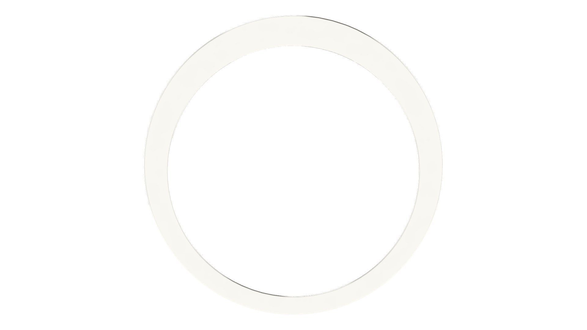 Couple Band Ring 3dm stl render 3D print model_3