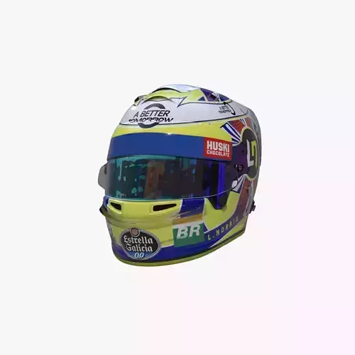Norris helmet 2019