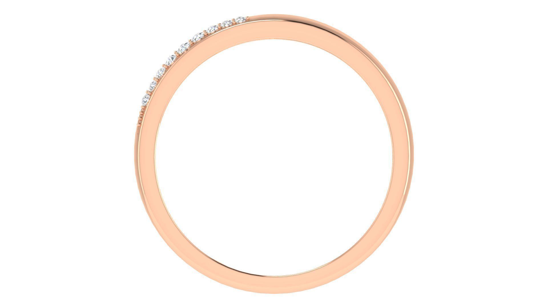 Couple Band Ring 3dm stl render detail 3D print model_4