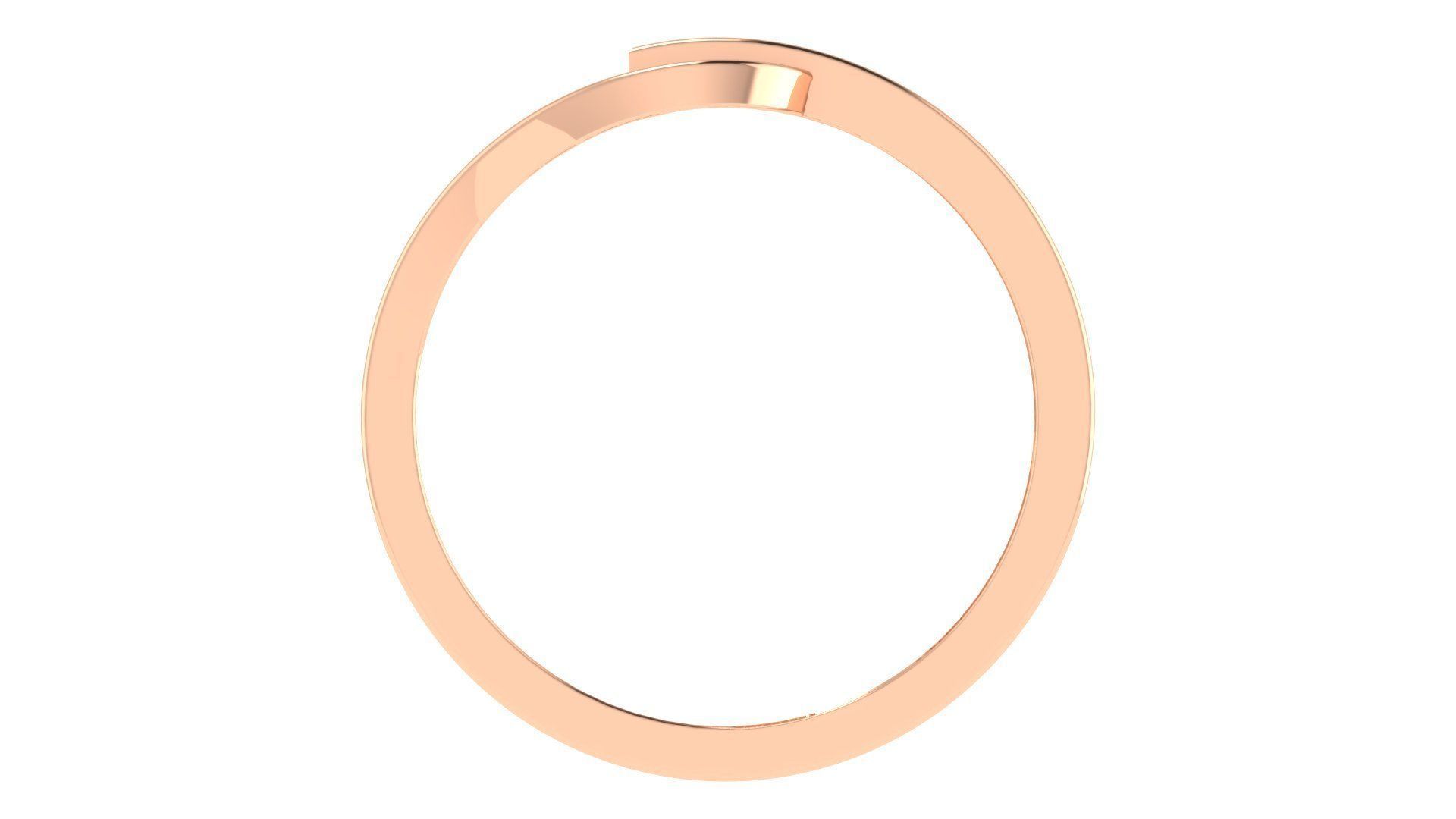 Couple Band Ring 3dm stl render detail 3D print model_3