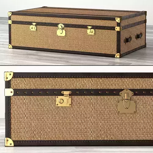 MAYFAIR RATTAN COFFEE TABLE