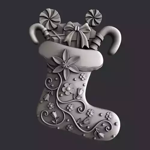 3d STL models for CNC router boot