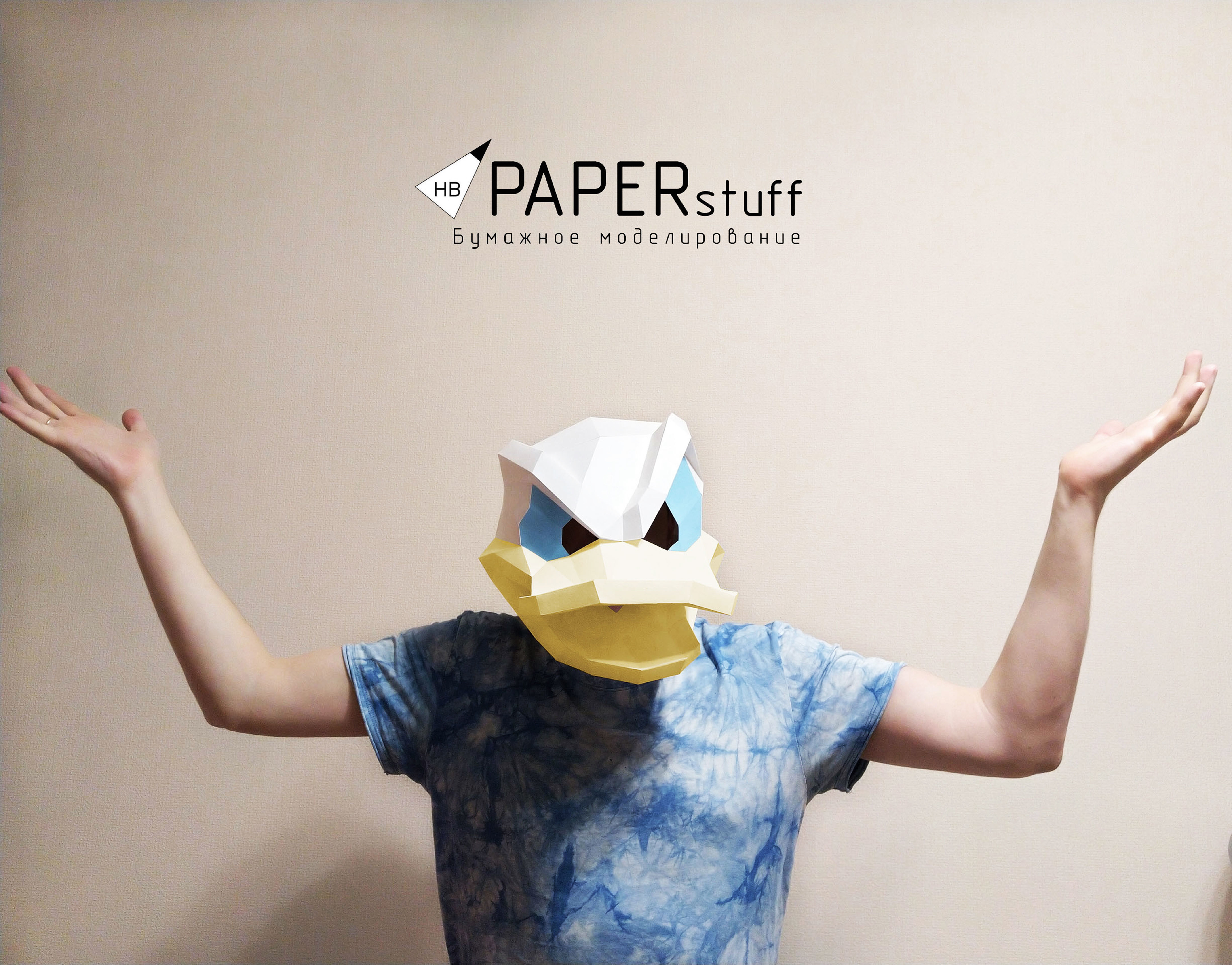 Donald Duck head 3D model_12