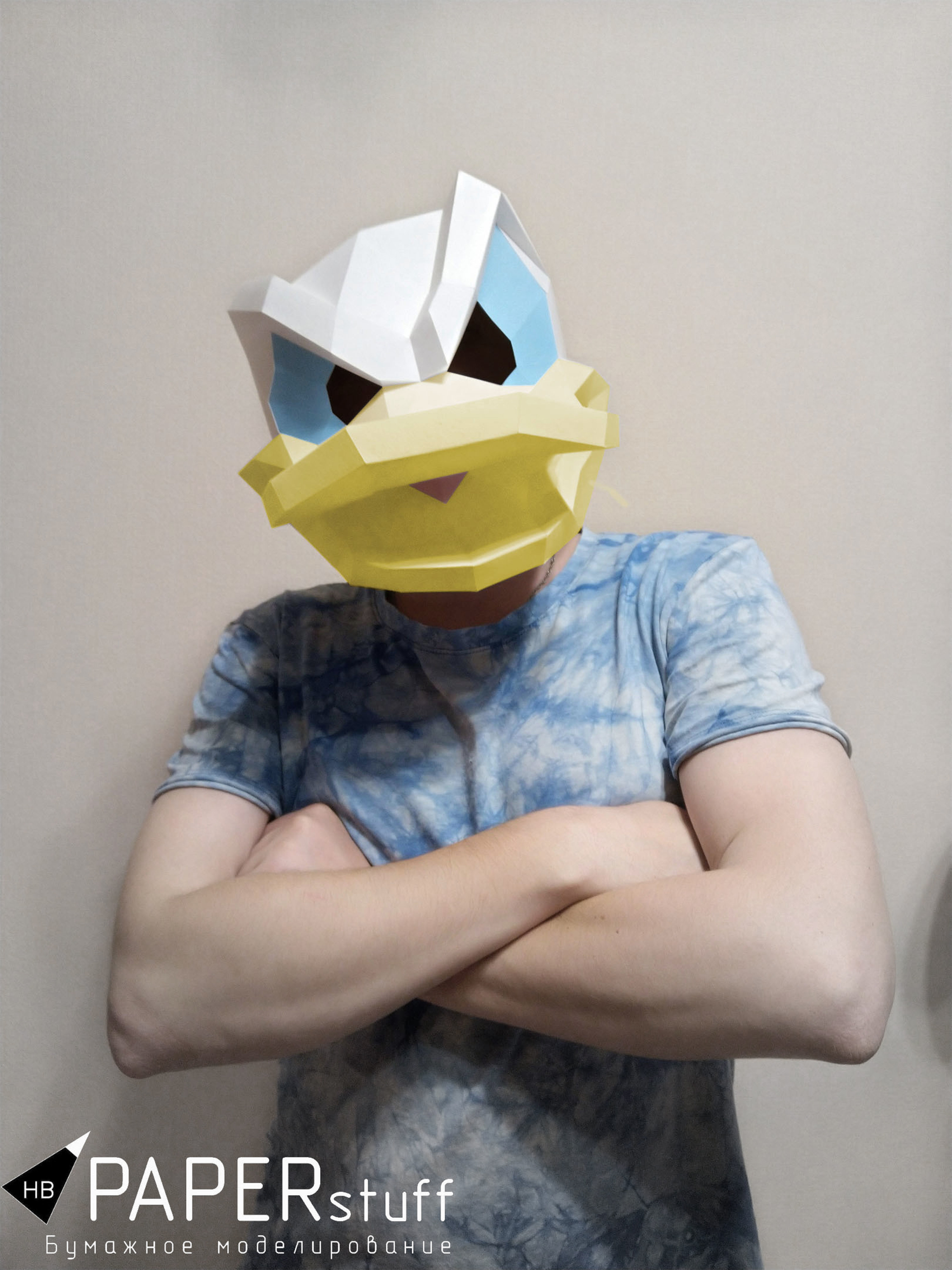 Donald Duck head 3D model_11