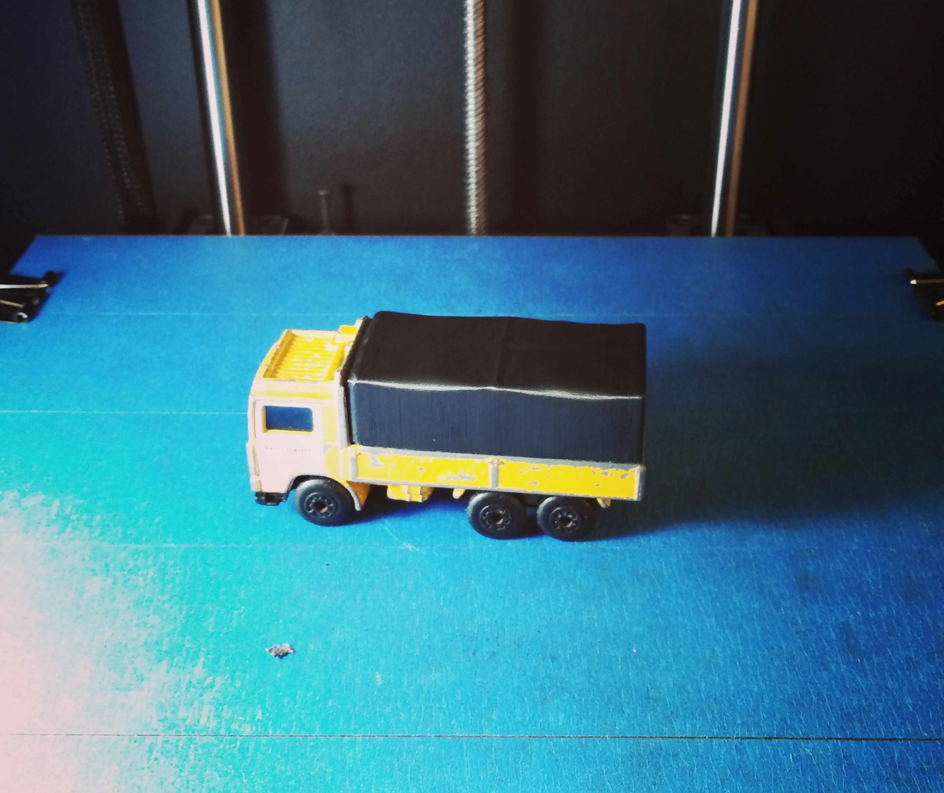 Matchbox Volvo Tilt Truck Model Replacement Part 3D print model_13
