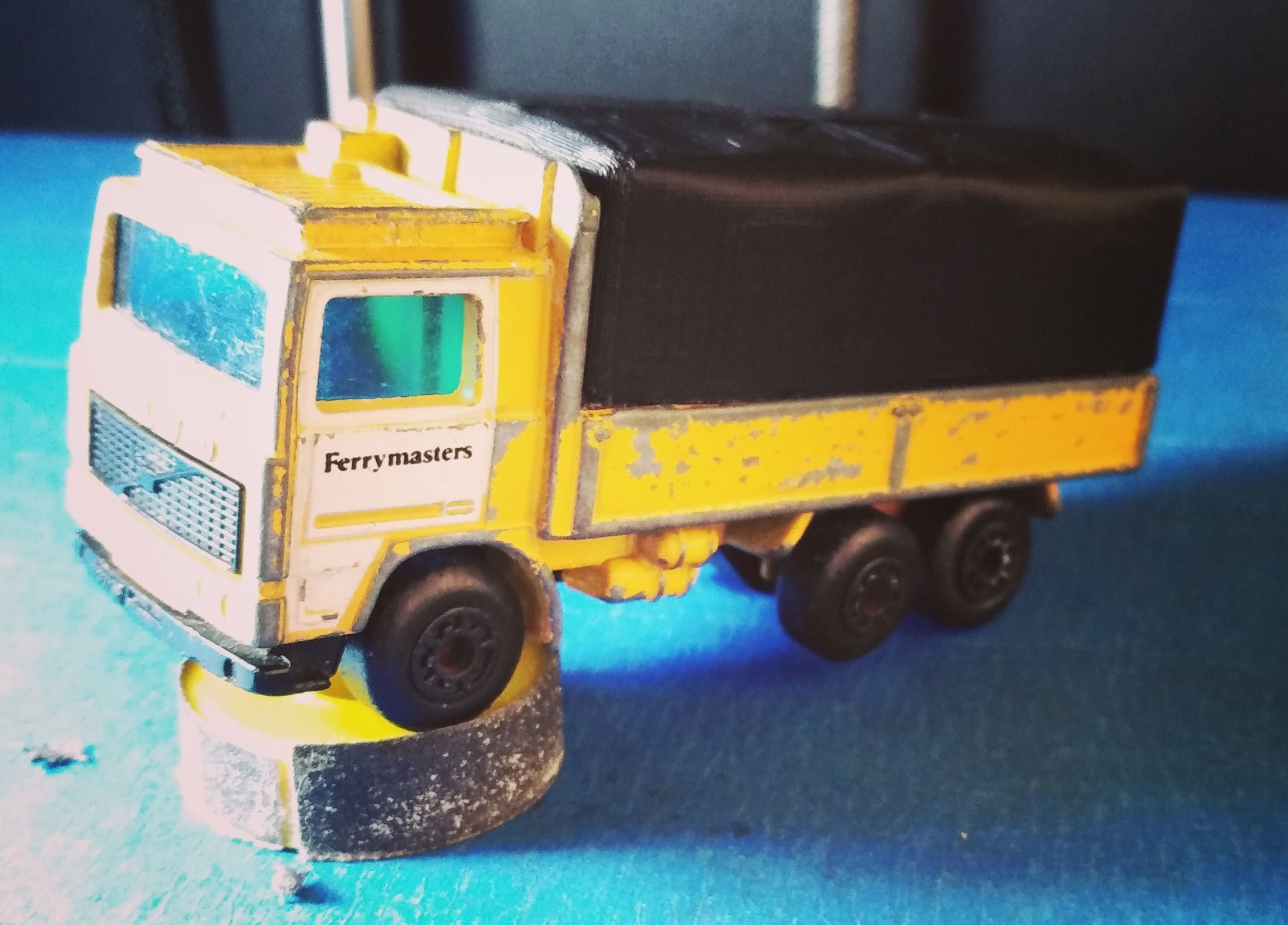 Matchbox Volvo Tilt Truck Model Replacement Part 3D print model_12
