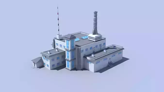 Factory - Chimney - Industrial