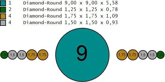 Big Gemstone Ring 3D print model 3D print model_3