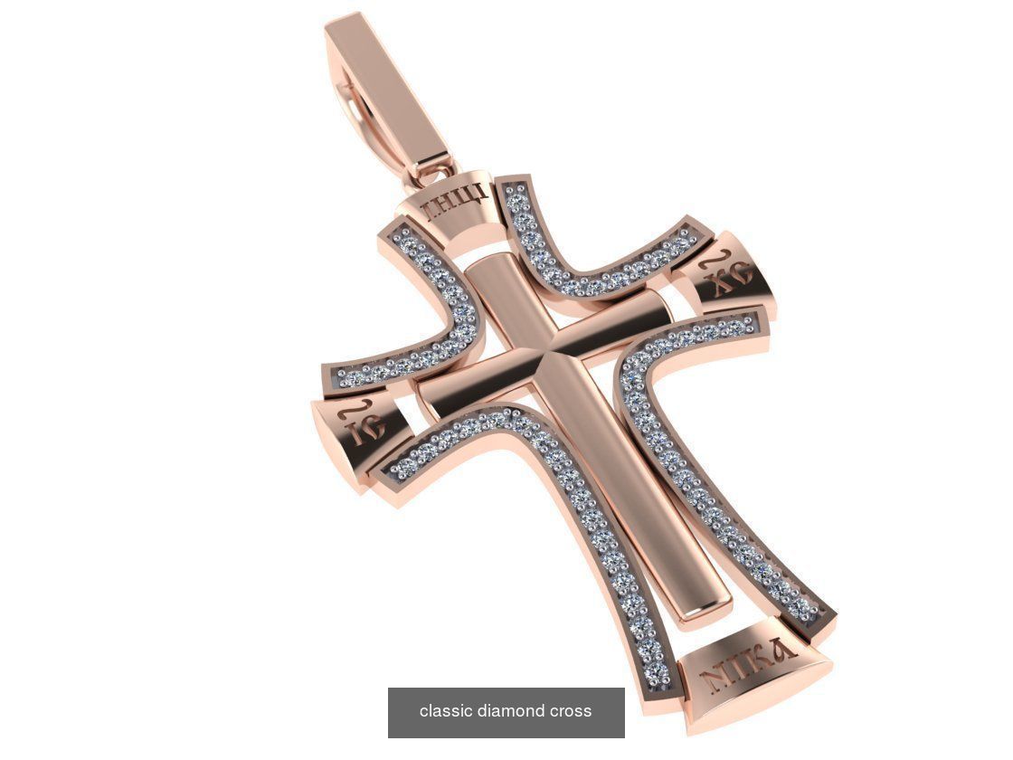 Crosses jesus crucifix 3D Model Collection_41