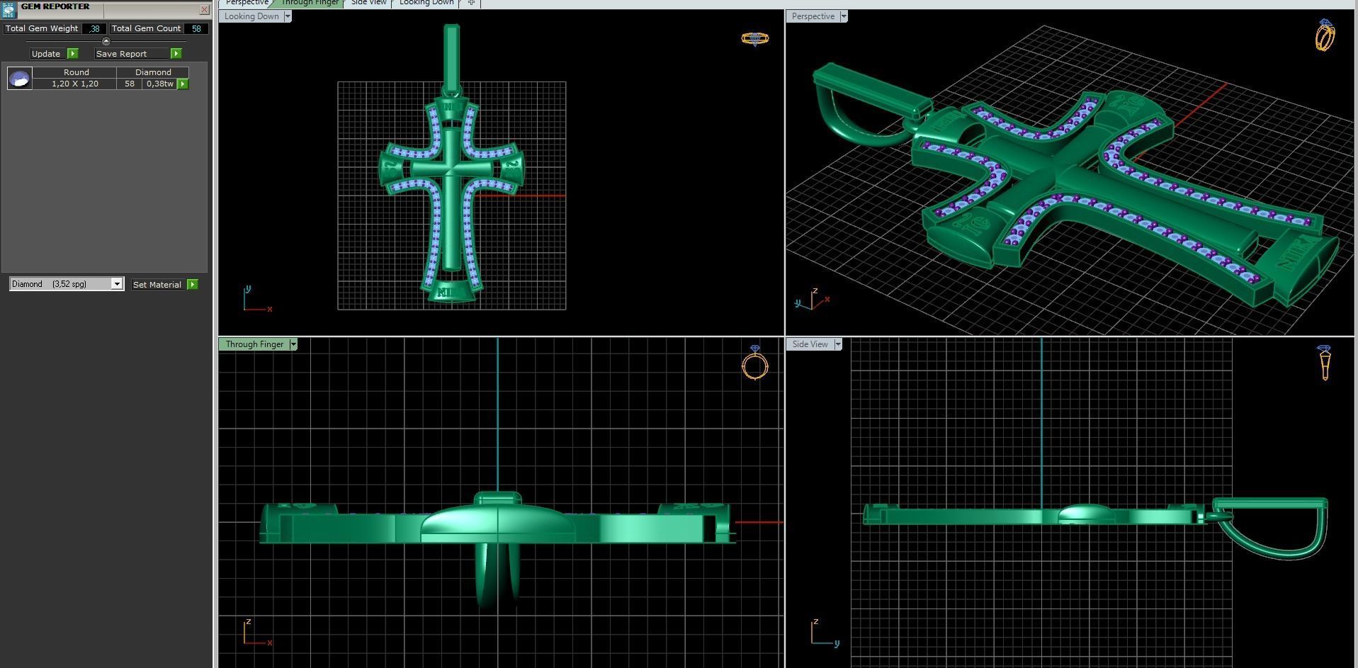 Crosses jesus crucifix 3D Model Collection_47