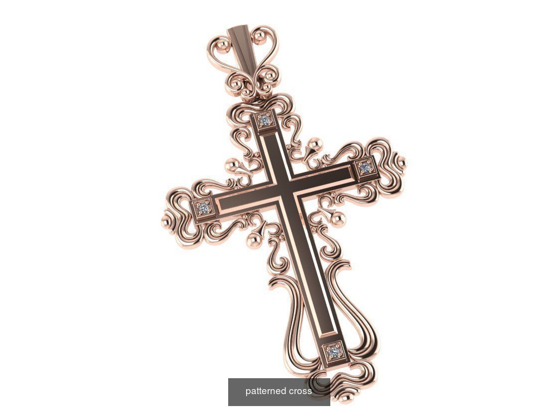 Crosses jesus crucifix 3D Model Collection_56