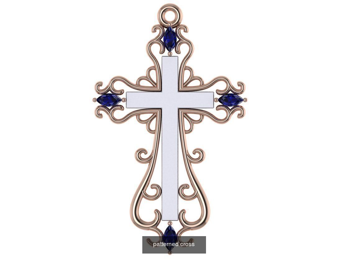 Crosses jesus crucifix 3D Model Collection_48