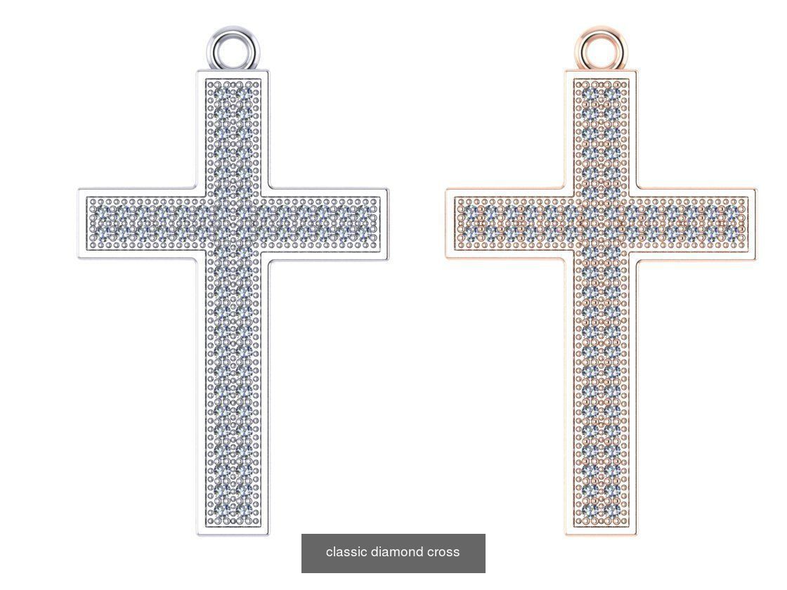 Crosses jesus crucifix 3D Model Collection_27