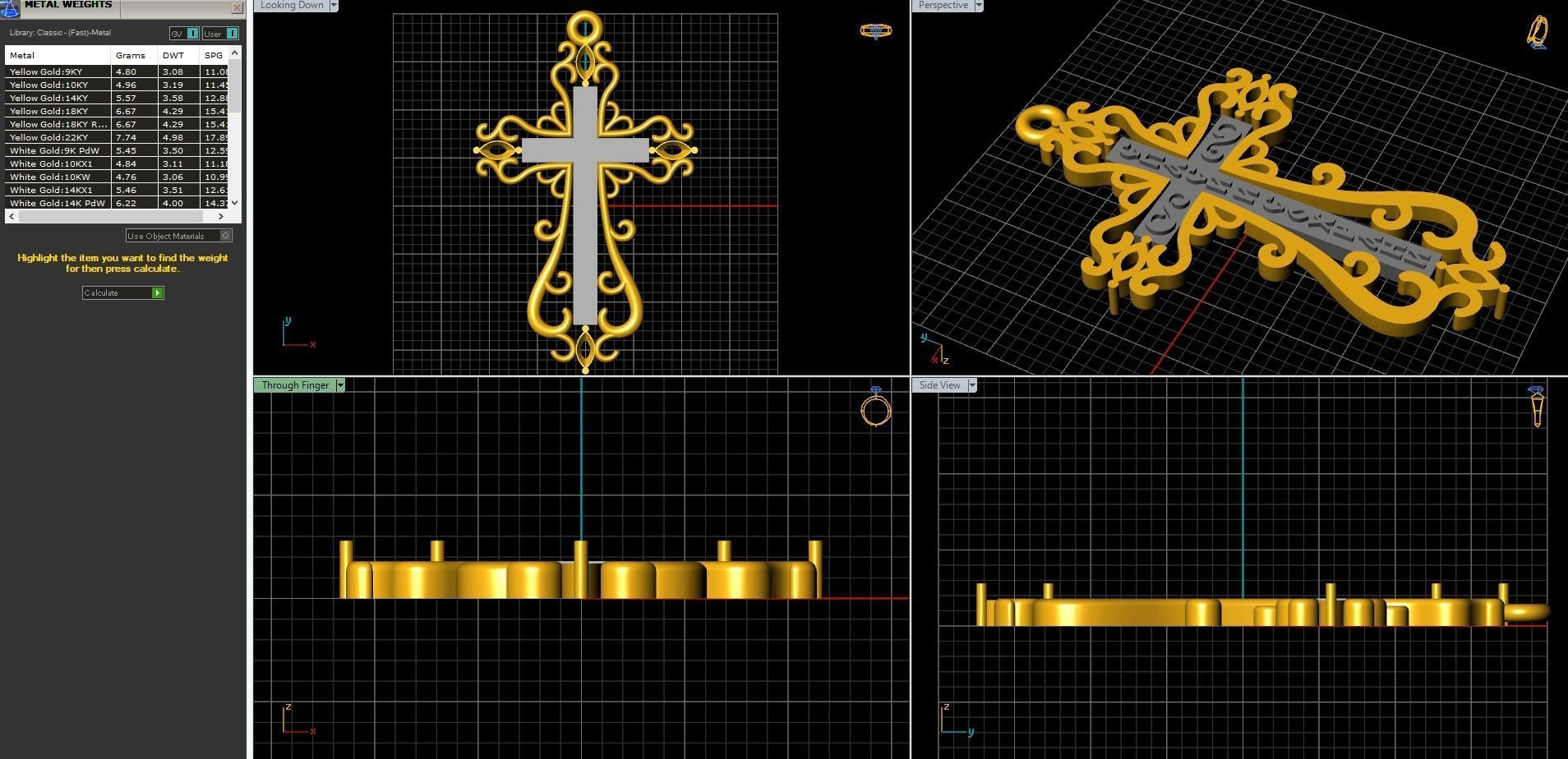 Crosses jesus crucifix 3D Model Collection_51