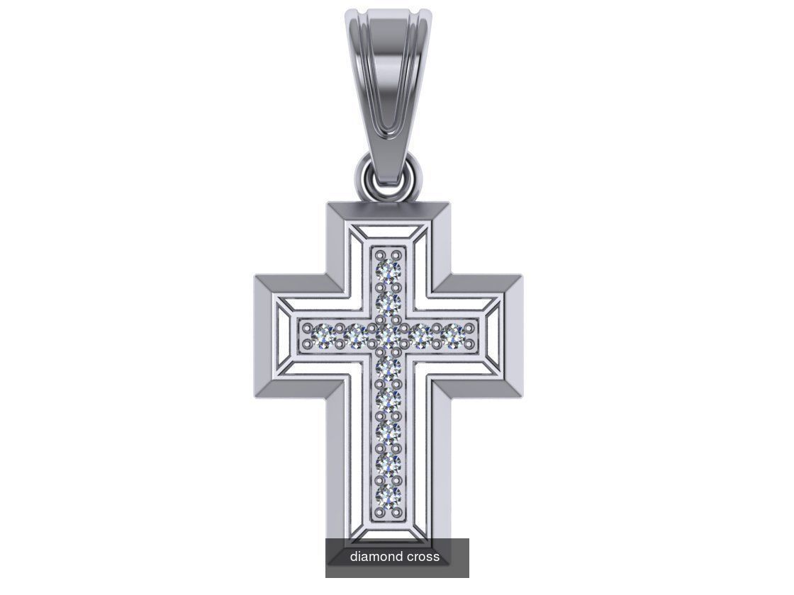 Crosses jesus crucifix 3D Model Collection_60