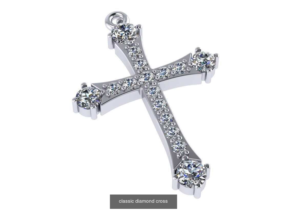 Crosses jesus crucifix 3D Model Collection_21
