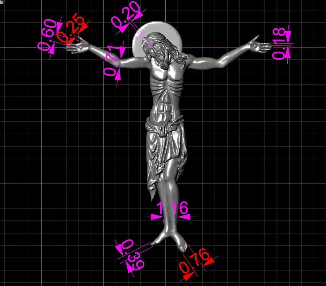 Crosses jesus crucifix 3D Model Collection_40