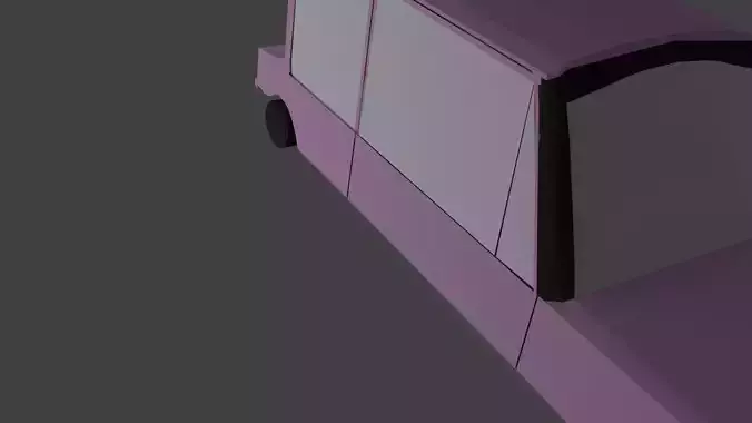Low poly car