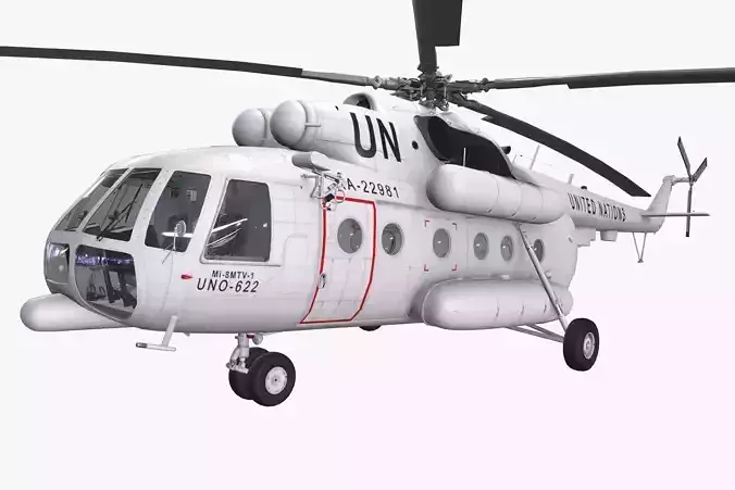 Mi-8MTV United Nations --233--