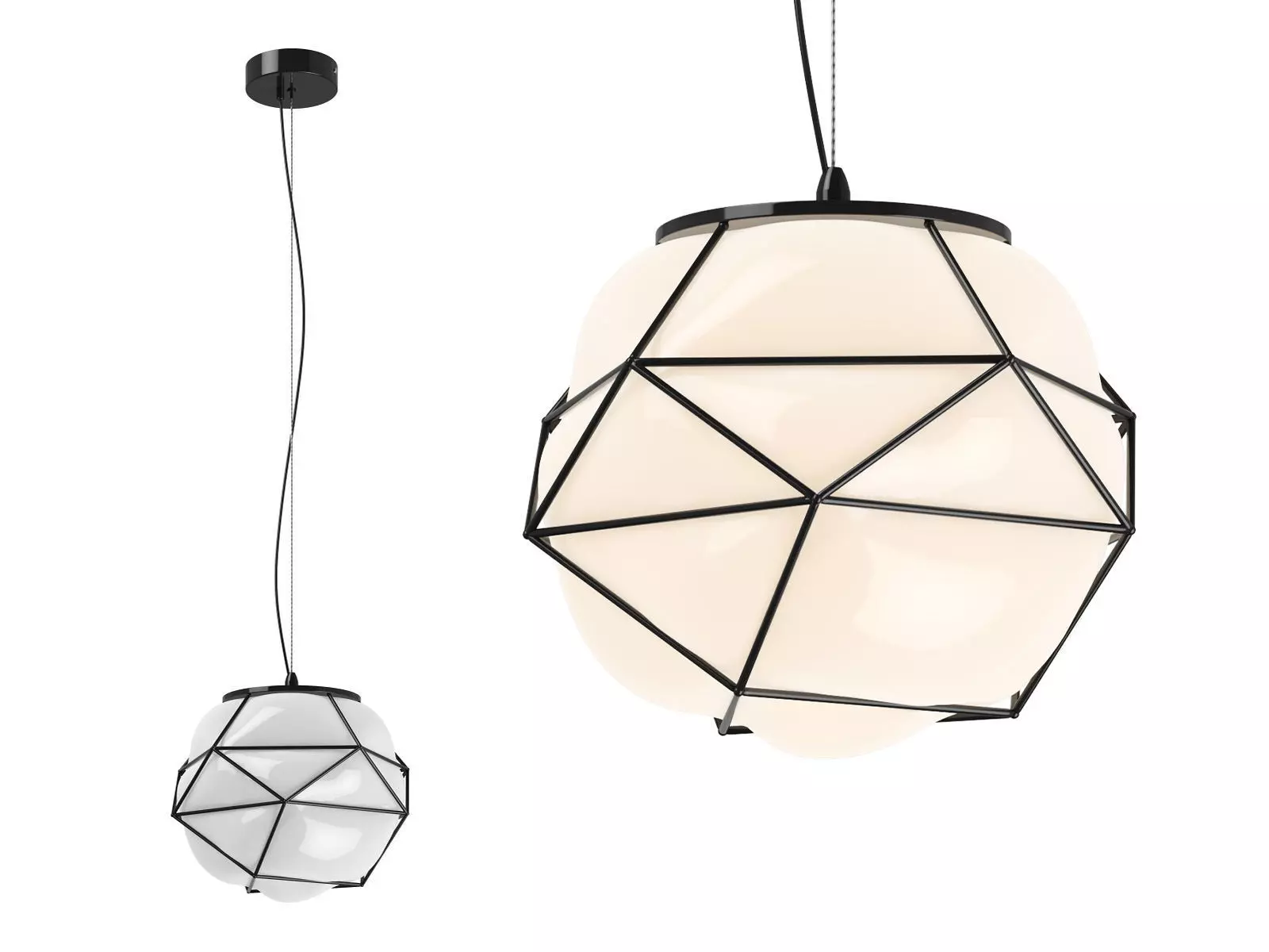 799010 Erbareo Lightstar Chandelier 3D model_0