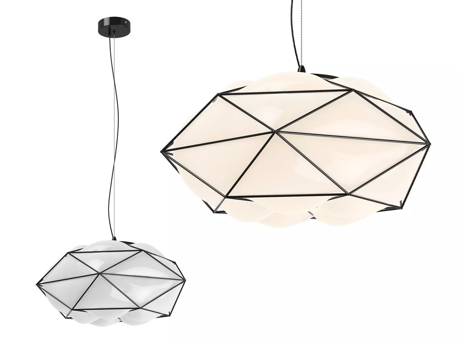 799030 Erbareo Lightstar Chandelier 3D model