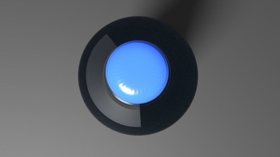 Water bottle 3D model_2