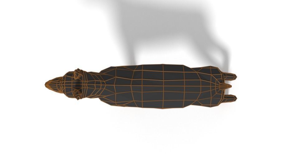 Low Poly Cartoon Dog Pack 3D Model Collection_18