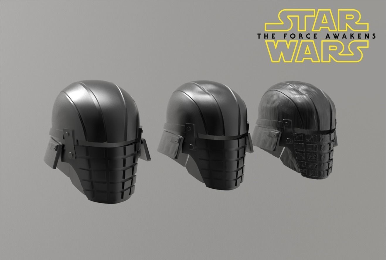 Grenade Head - Knights of Ren Jedi Killer 3D print model_6