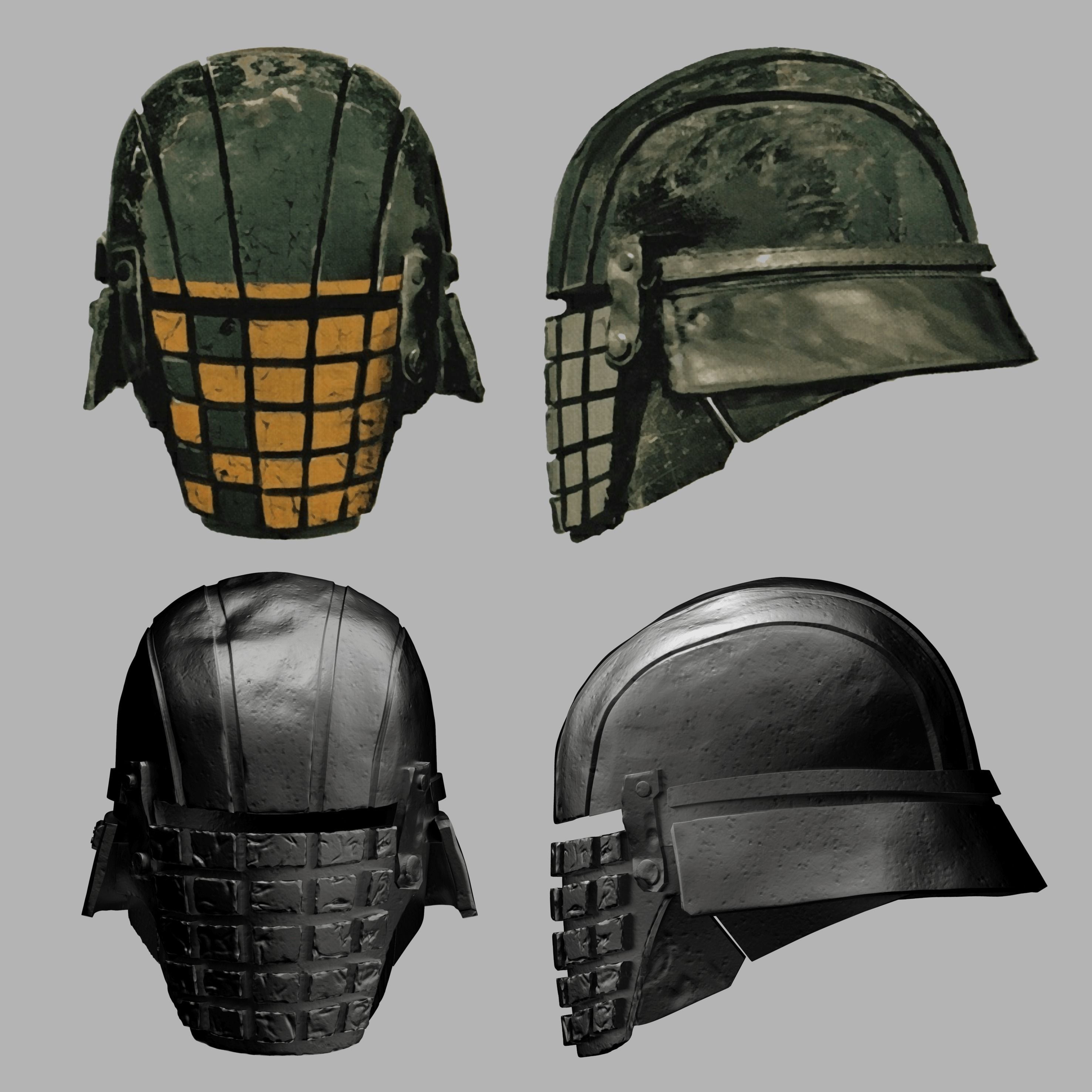 Grenade Head - Knights of Ren Jedi Killer 3D print model_1