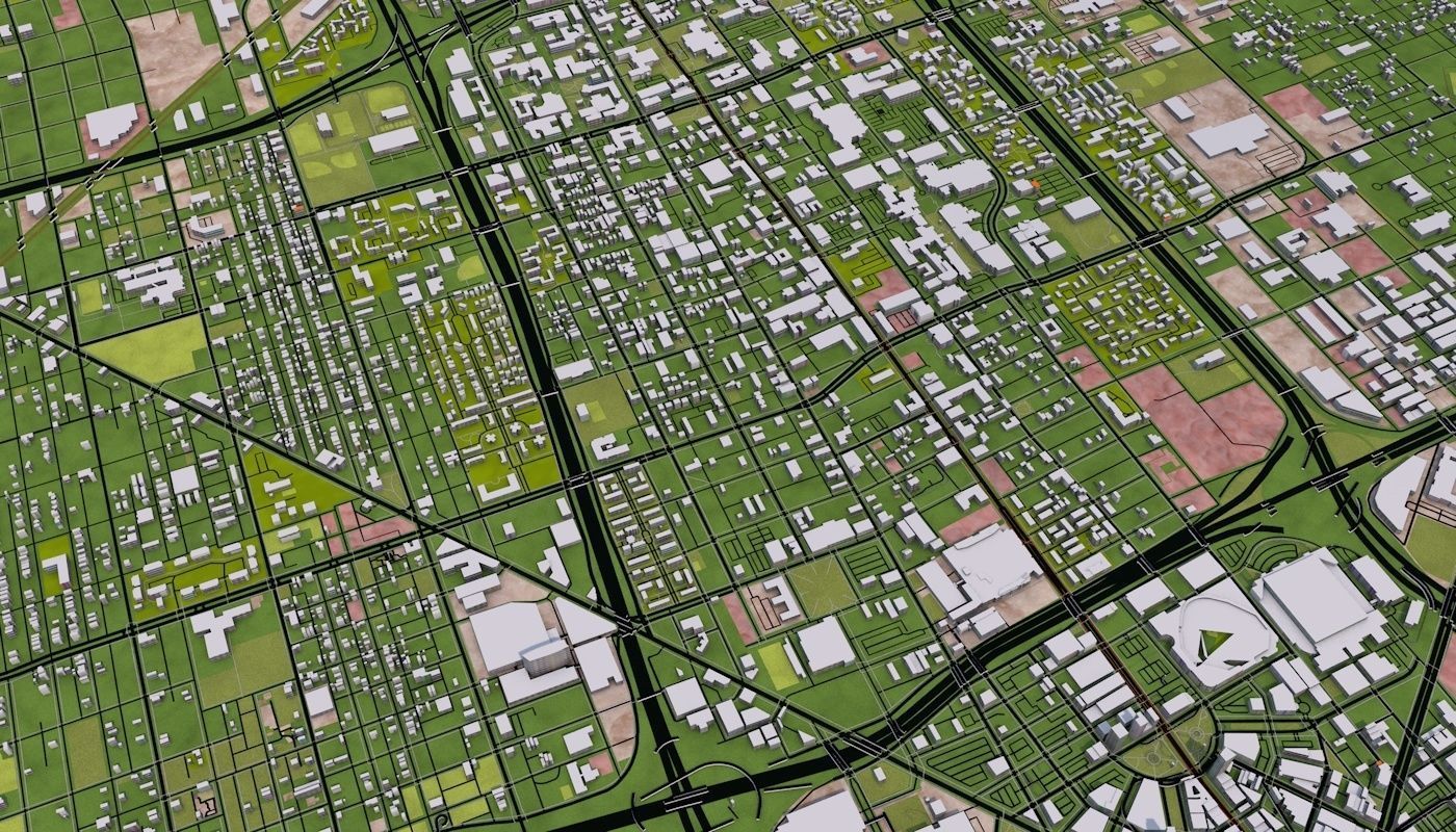 Denver City 3D model_10
