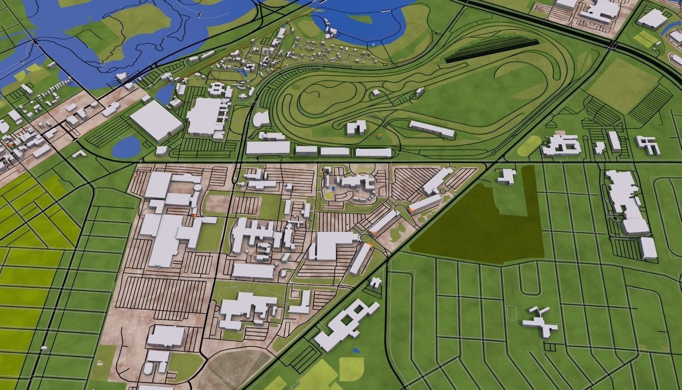 Denver City 3D model_9