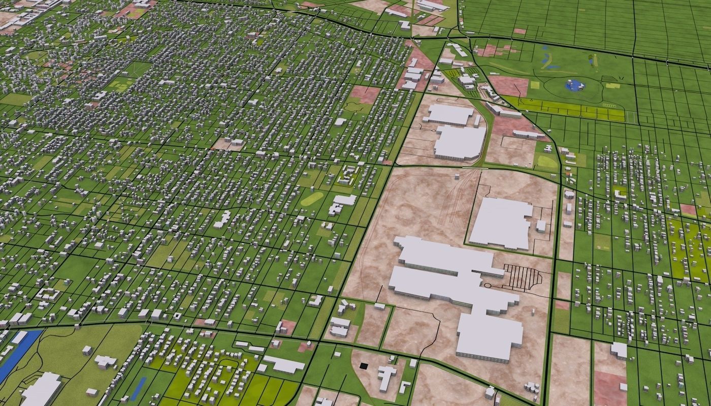 Denver City 3D model_25