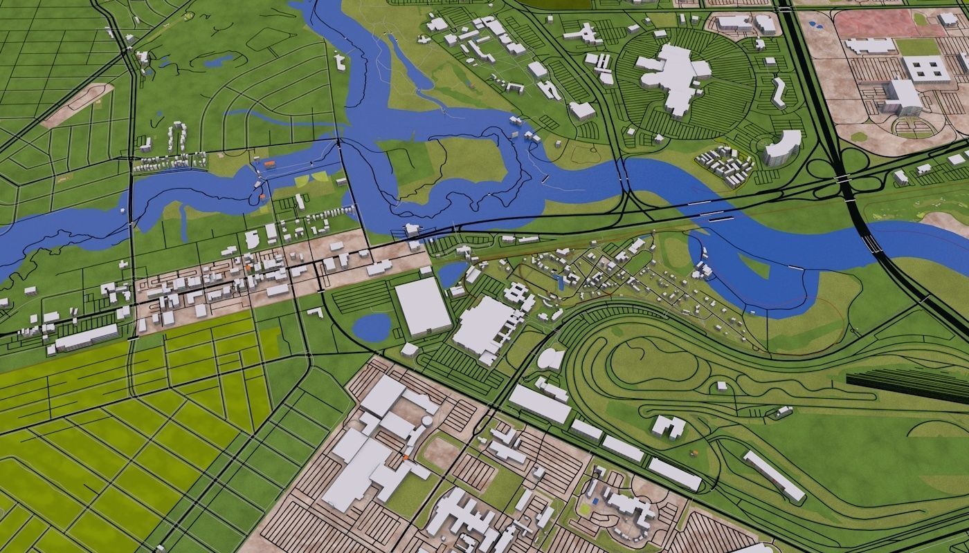 Denver City 3D model_20