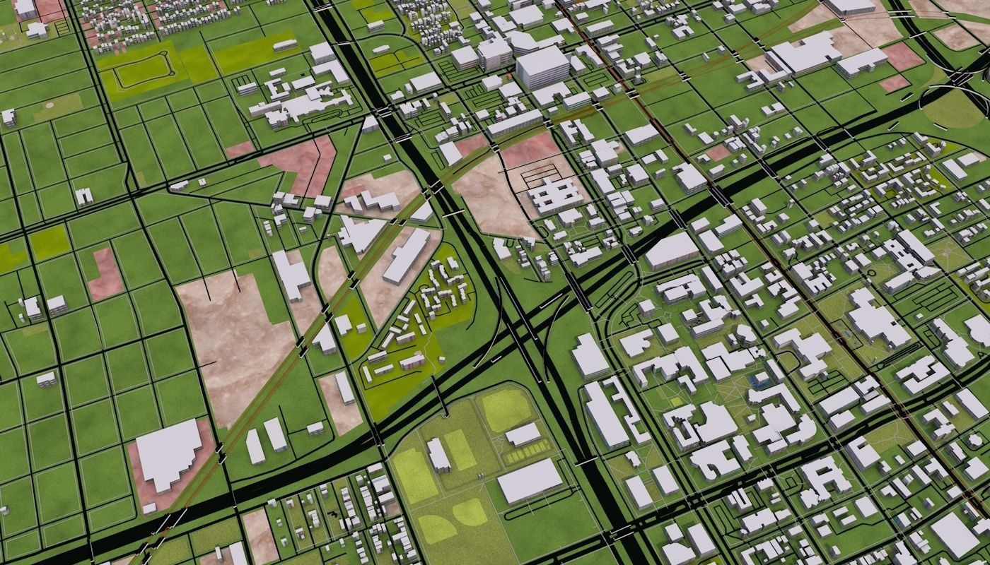 Denver City 3D model_8