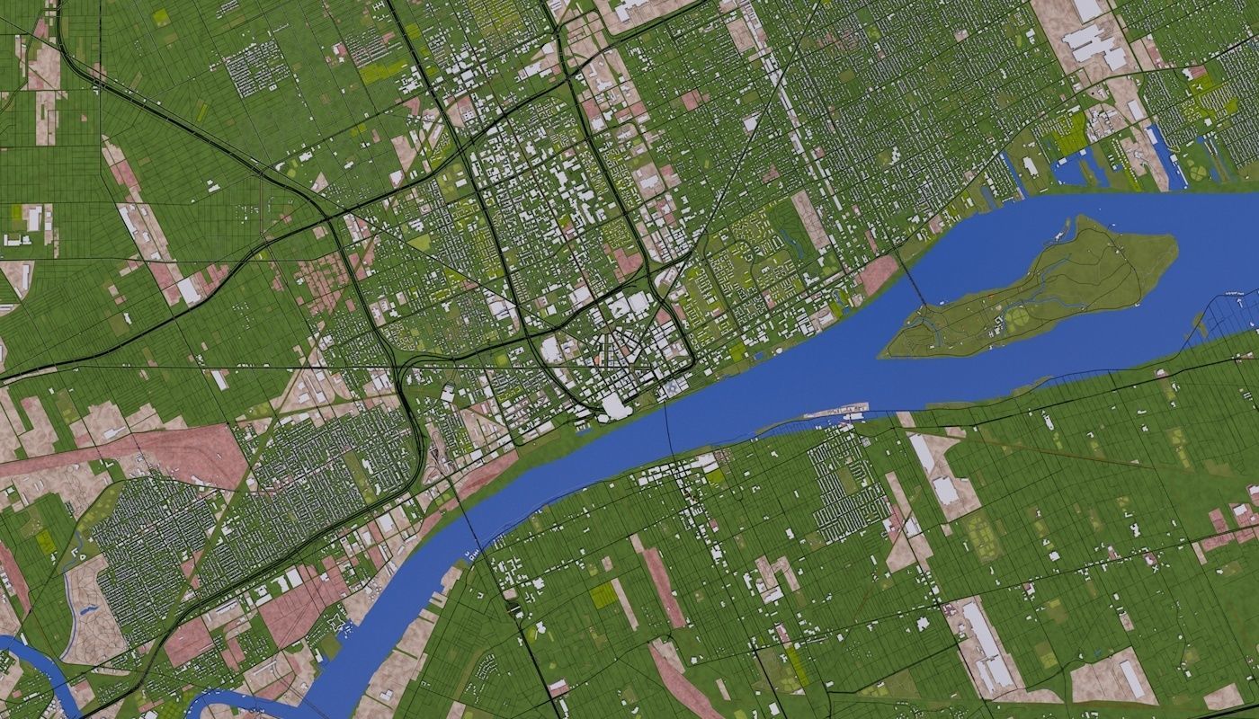 Denver City 3D model_17