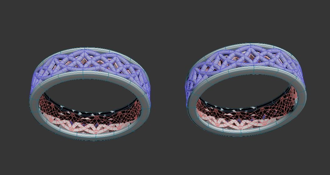 140305 R engagement ring with patterns Pol 3D print model_17