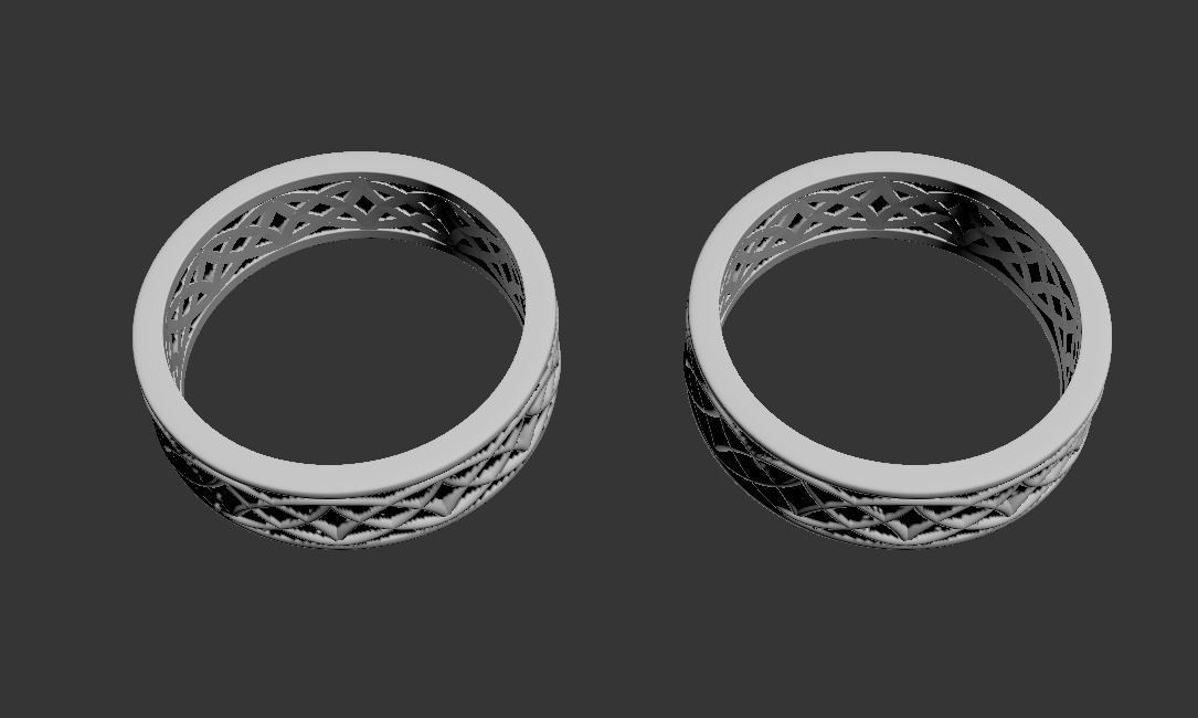 140305 R engagement ring with patterns Pol 3D print model_19